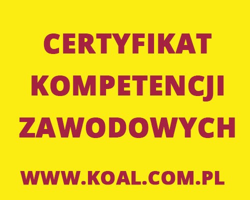 Kurs Katowice Certyfikat Kompetencji Zawodowych - CPC 